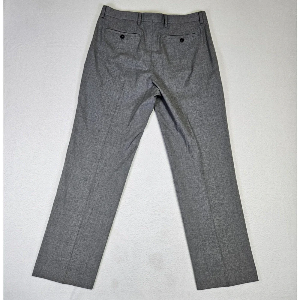 Banana Republic Tailored Fit Suit Mens Blazer 44R Gray Pant 33x30 Jacket 2PC Set